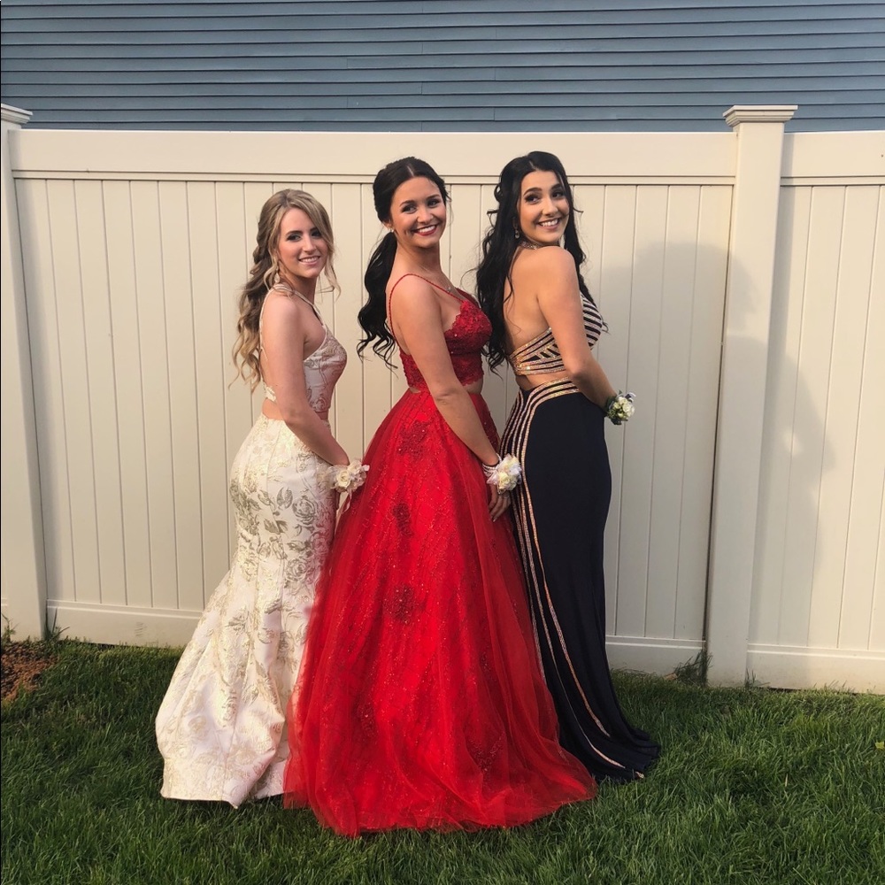 Rachel Allan Prom Dress Red